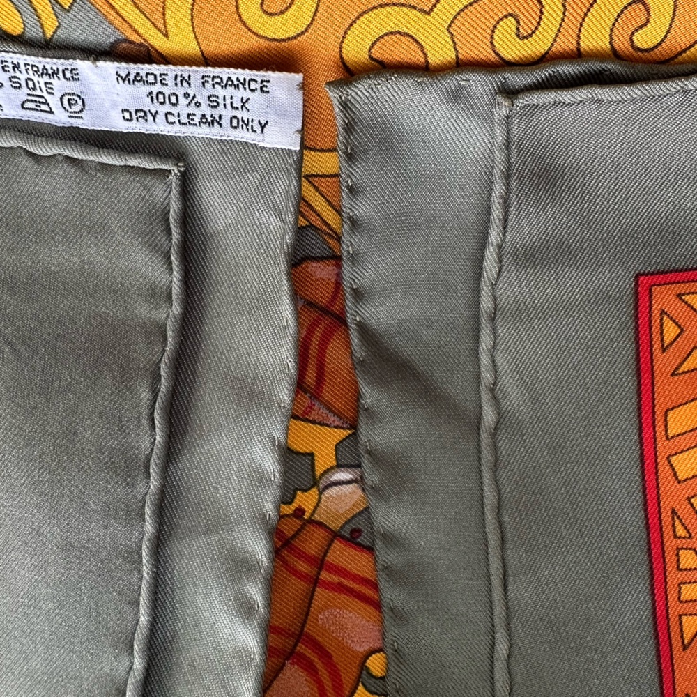 Hermes Les Ballets Russes silk scarf shawl wrap vintage by Annie Faivre 90 cm - Picture 9 of 17